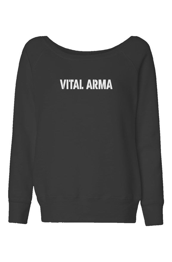 V. Wide Neck Sweatshirt