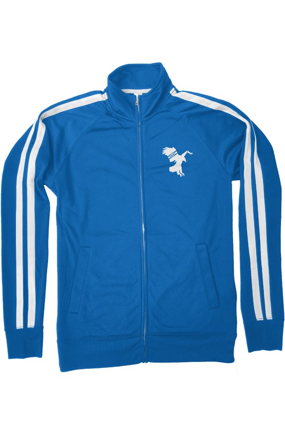 vulture embroidered track jacket