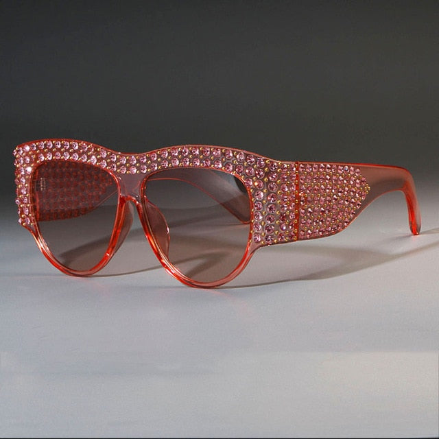 Bling Frame Fashion Sunglasses