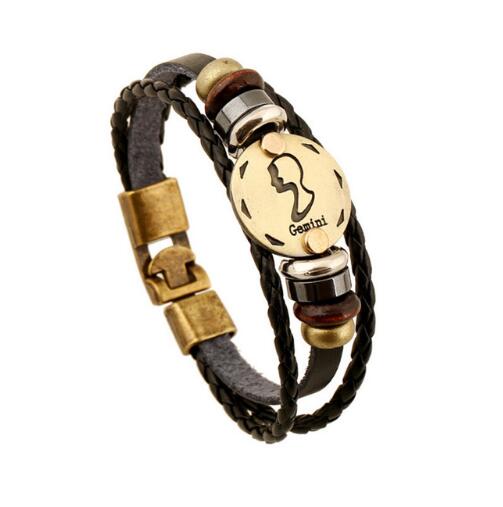 Bronze Zodiac Energy Bracelet