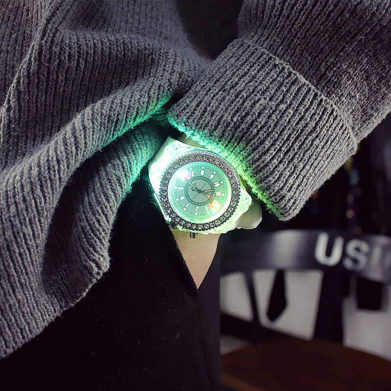 Shine Time LED Flash Watch