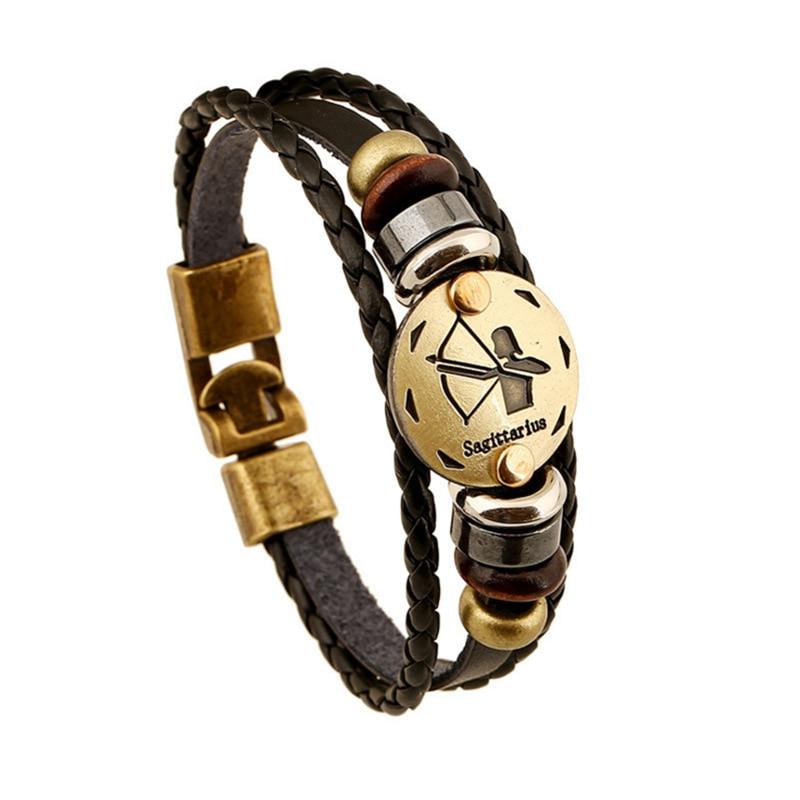 Bronze Zodiac Energy Bracelet