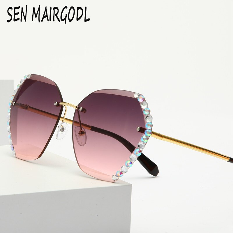 'Fortuned and Frameless' Fashion Sunglasses