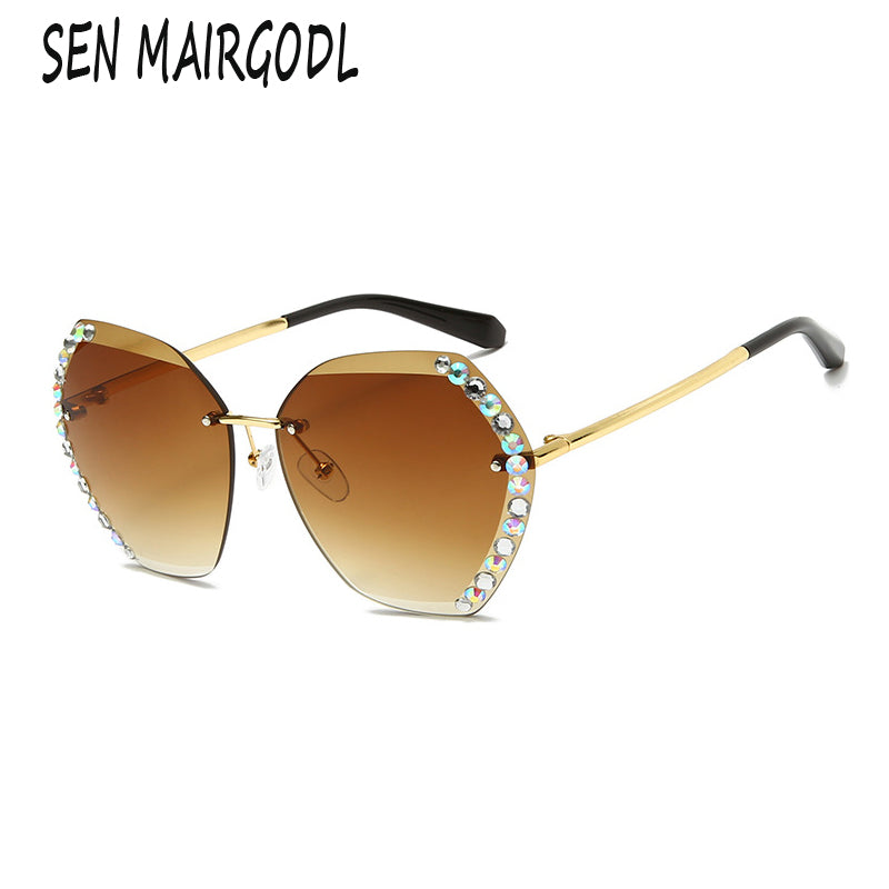 'Fortuned and Frameless' Fashion Sunglasses