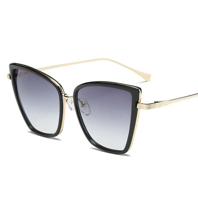 Large Cat Eye Fashion Sunglasses