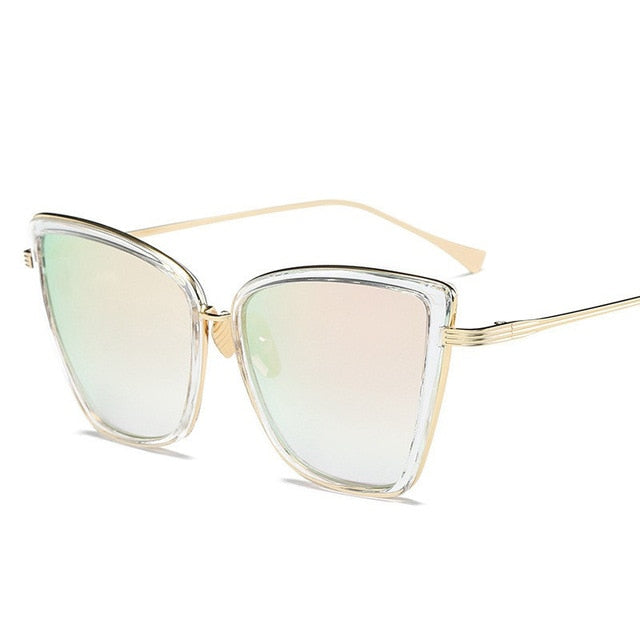 Large Cat Eye Fashion Sunglasses