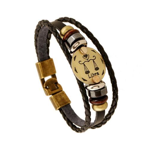 Bronze Zodiac Energy Bracelet