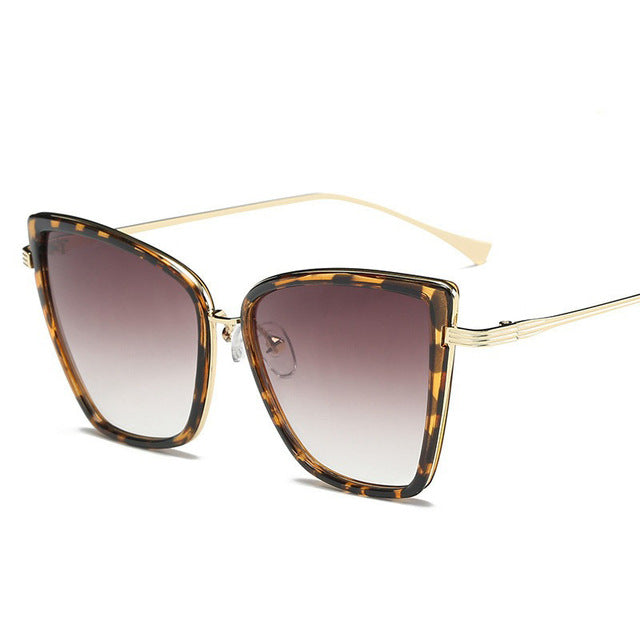 Large Cat Eye Fashion Sunglasses