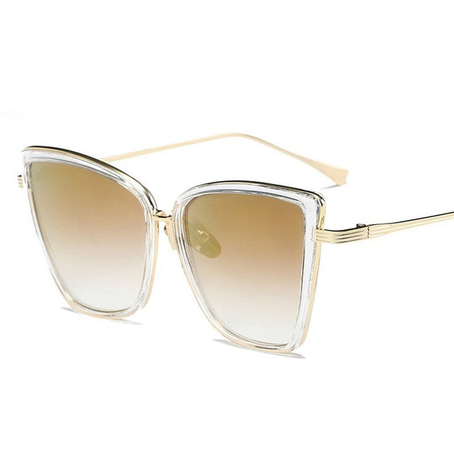 Large Cat Eye Fashion Sunglasses