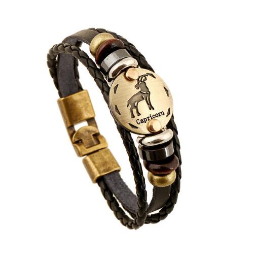 Bronze Zodiac Energy Bracelet