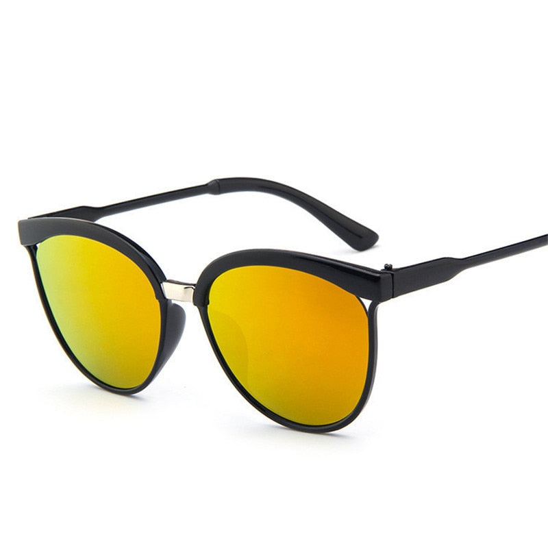 Round Cat Eye Fashion Sunglasses
