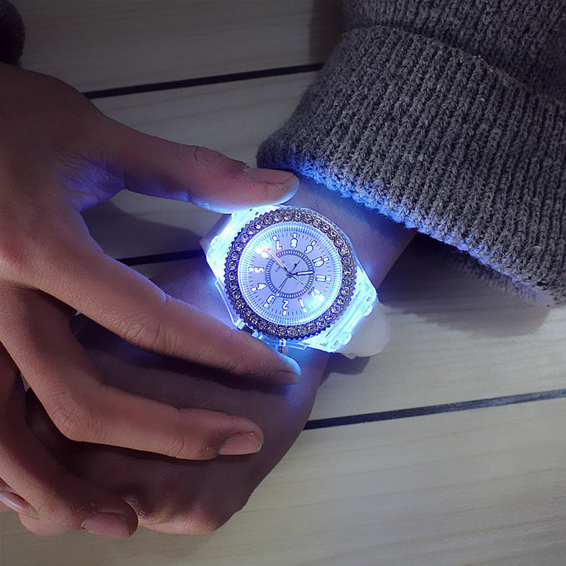Shine Time LED Flash Watch