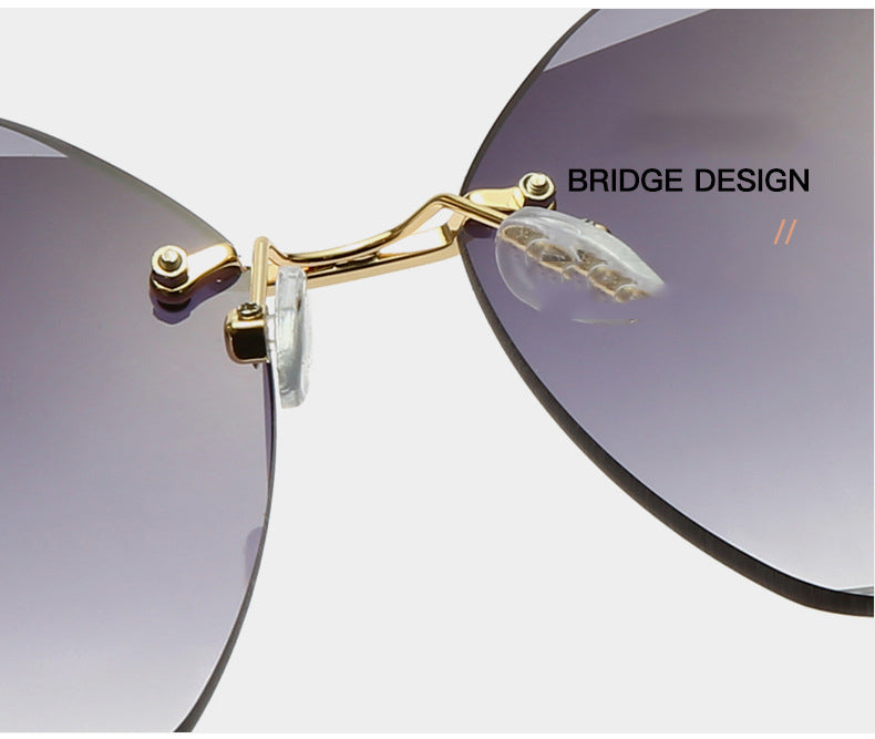'Fortuned and Frameless' Fashion Sunglasses
