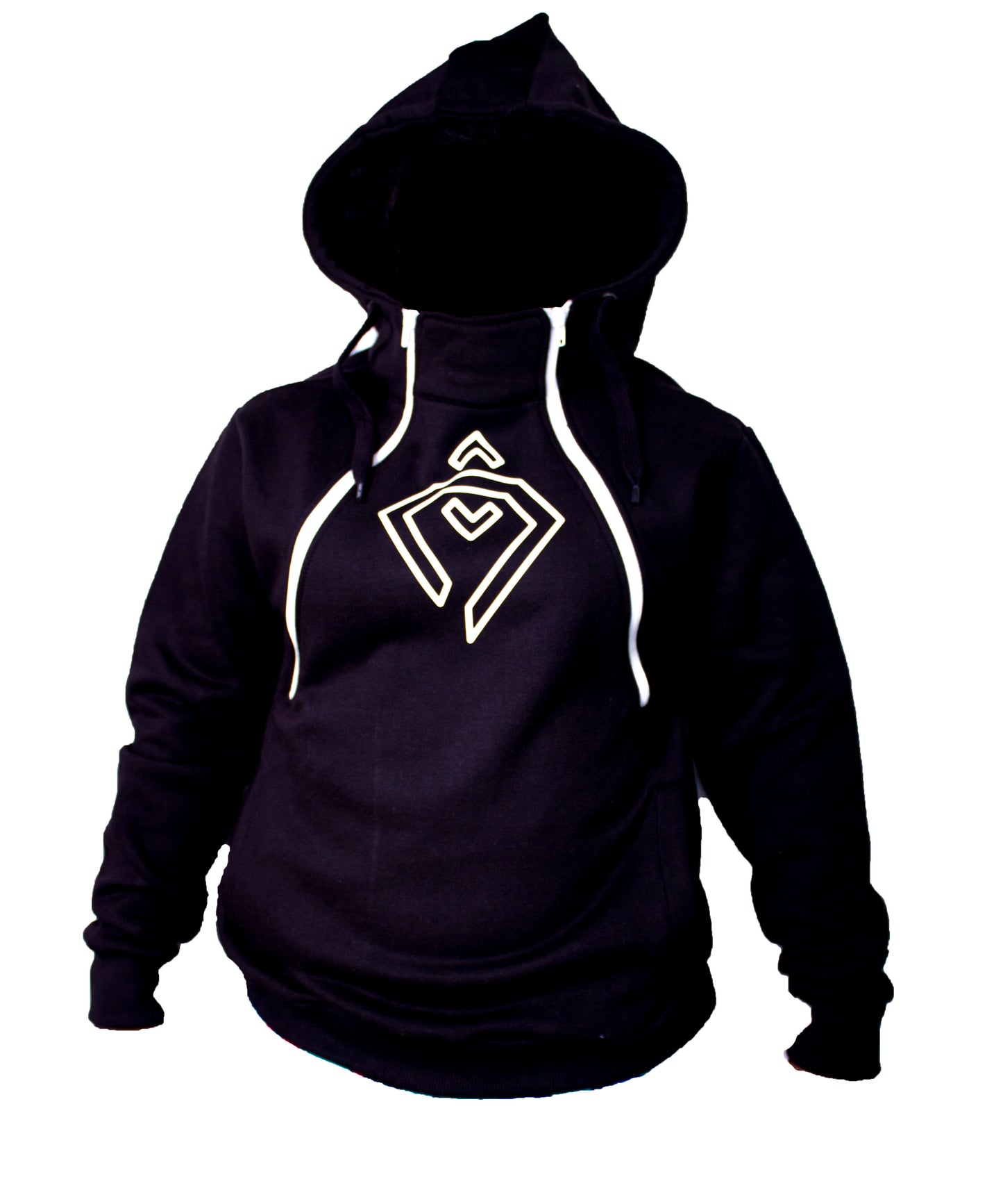 Double Zipper Fashion Hoodie