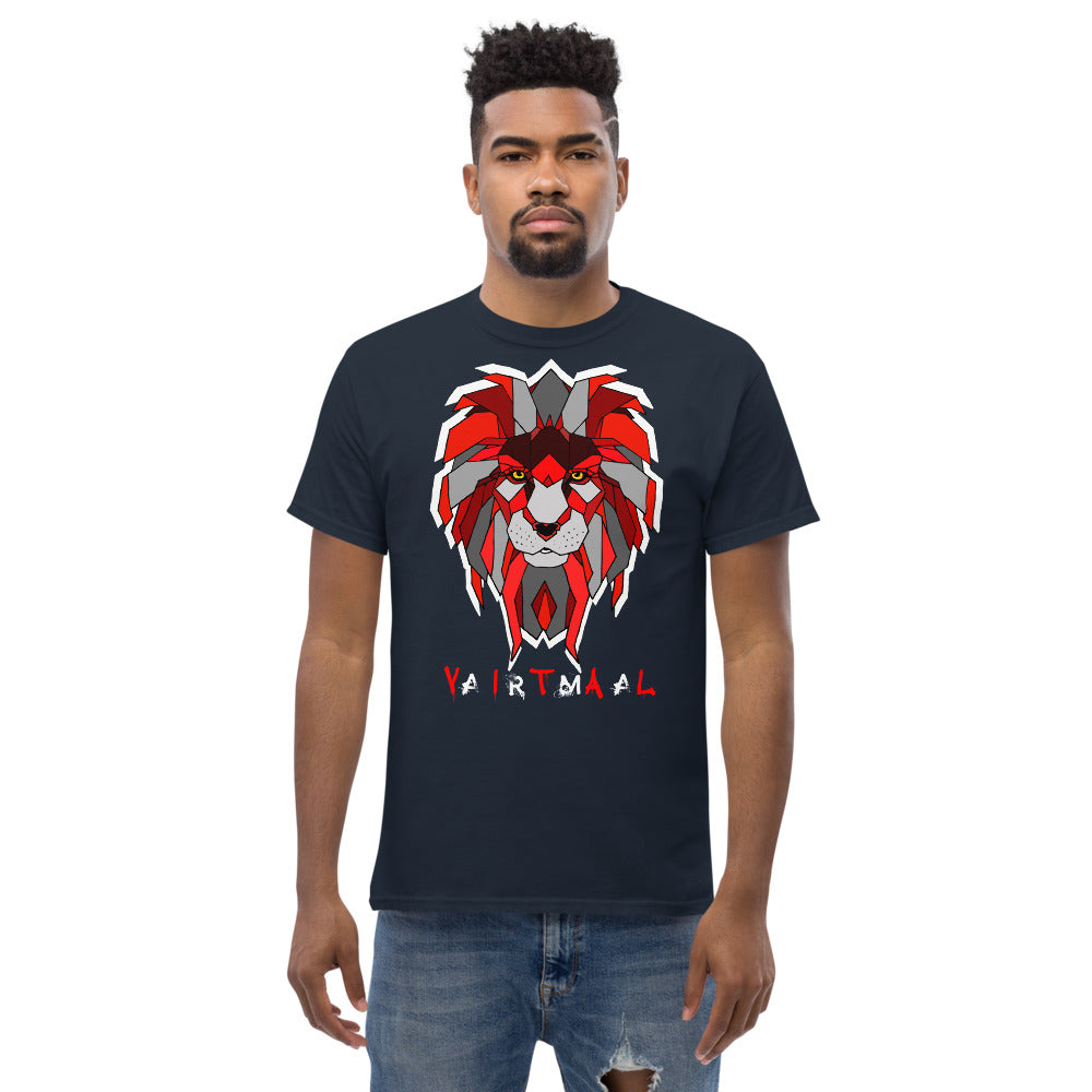 Red Feral Geometric Tee
