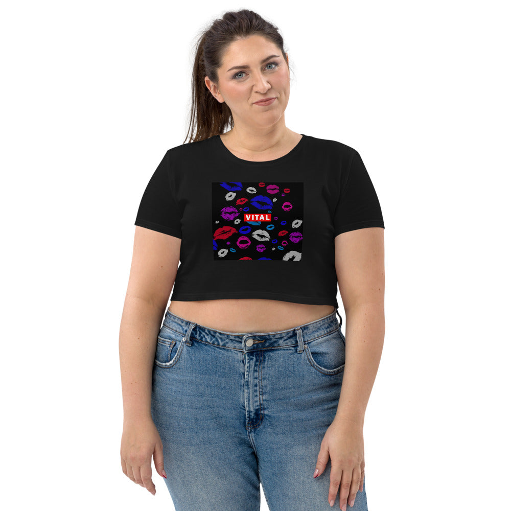 Kisses All Over Crop Top