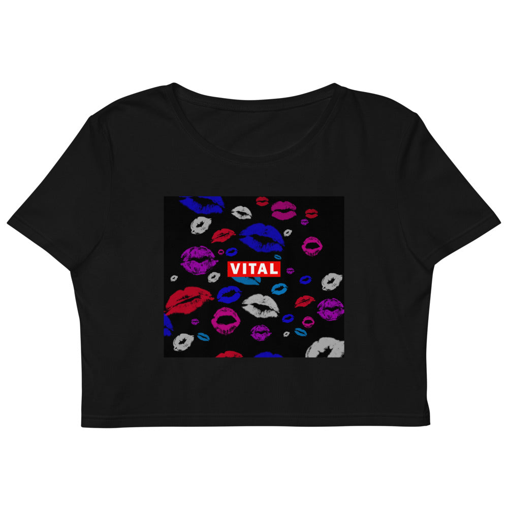 Kisses All Over Crop Top