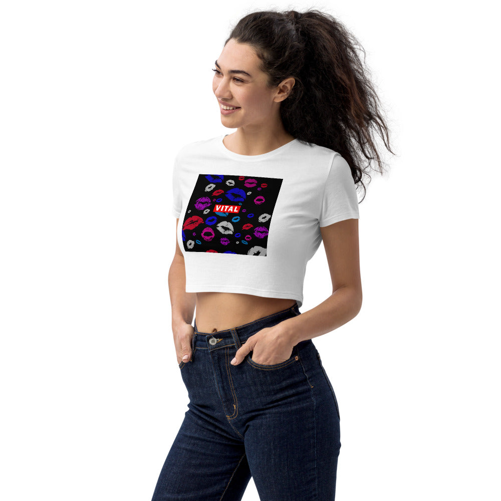 Kisses All Over Crop Top