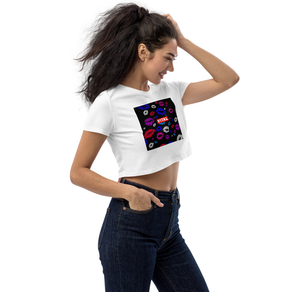 Kisses All Over Crop Top