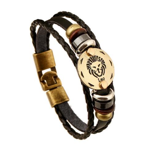 Bronze Zodiac Energy Bracelet