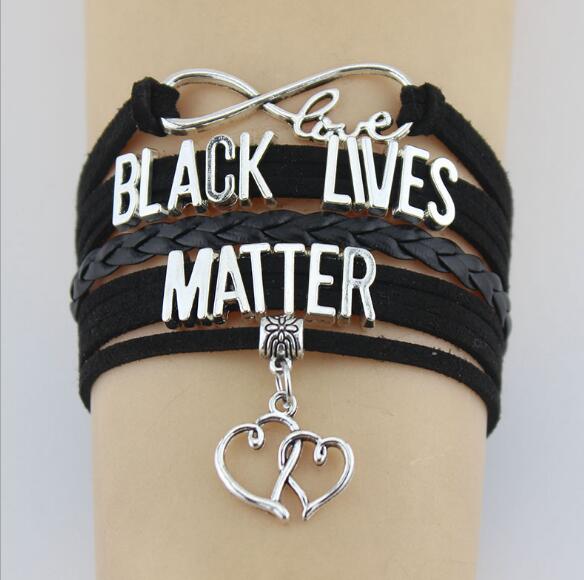 BLACK LIVES MATTER Woven Bracelet
