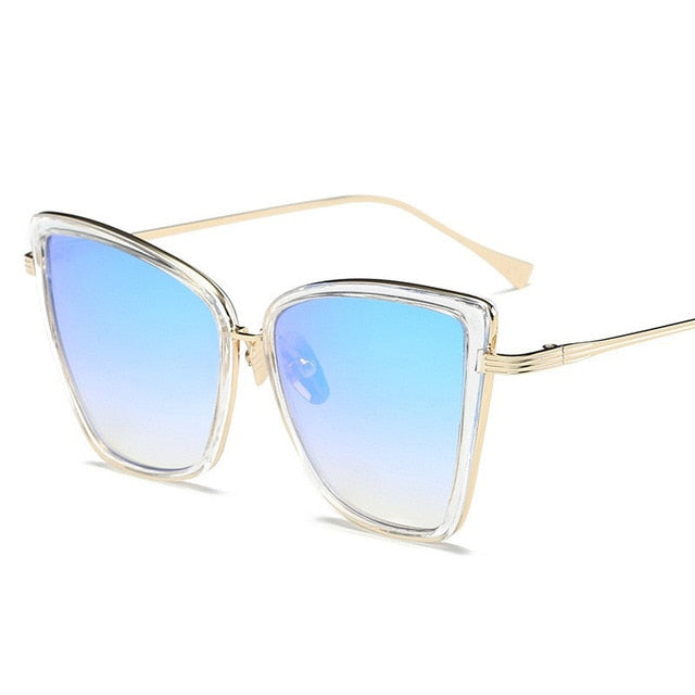 Large Cat Eye Fashion Sunglasses