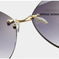 'Fortuned and Frameless' Fashion Sunglasses